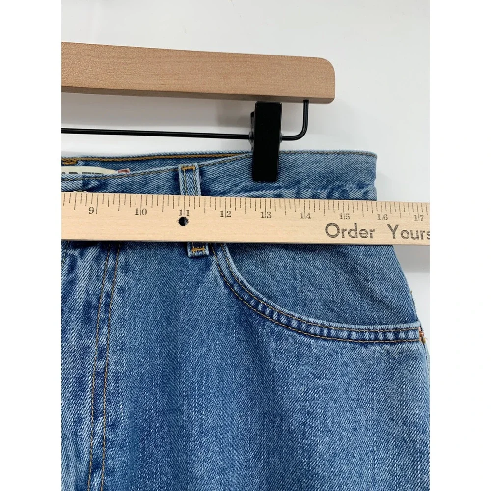 Vintage Levis Jeans Mens 32x32 Straight Leg Y2K Fade Denim (Tag 34x34)